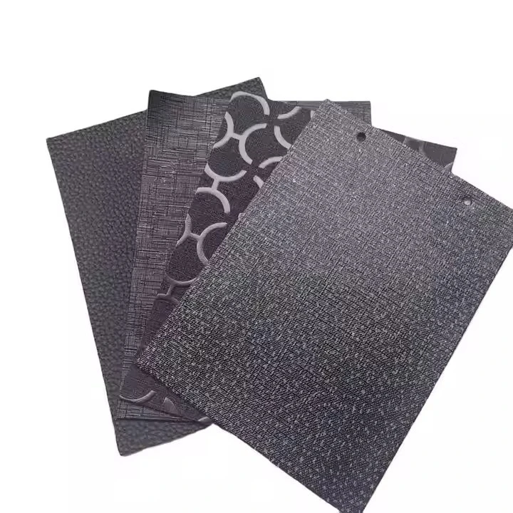Embossed Printed PVC Faux Leather Fabric